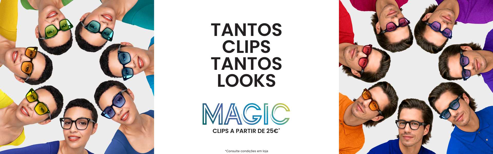 Tantos clips, Tantos look. Clip a partir de 25€.